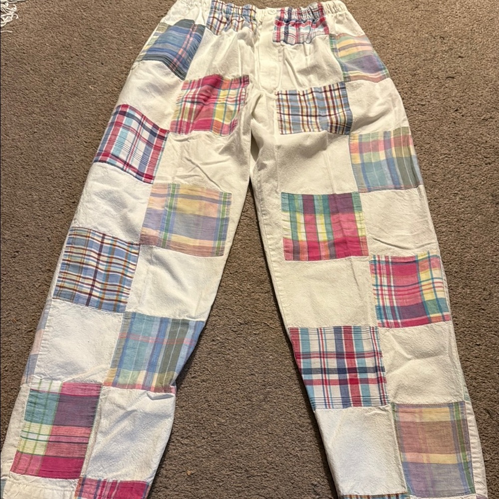Vintage Patchit Patchwork Cotton Pants